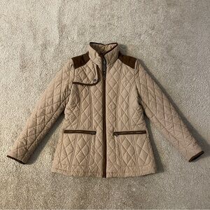Tommy Hilfiger Quilted Beige Jacket